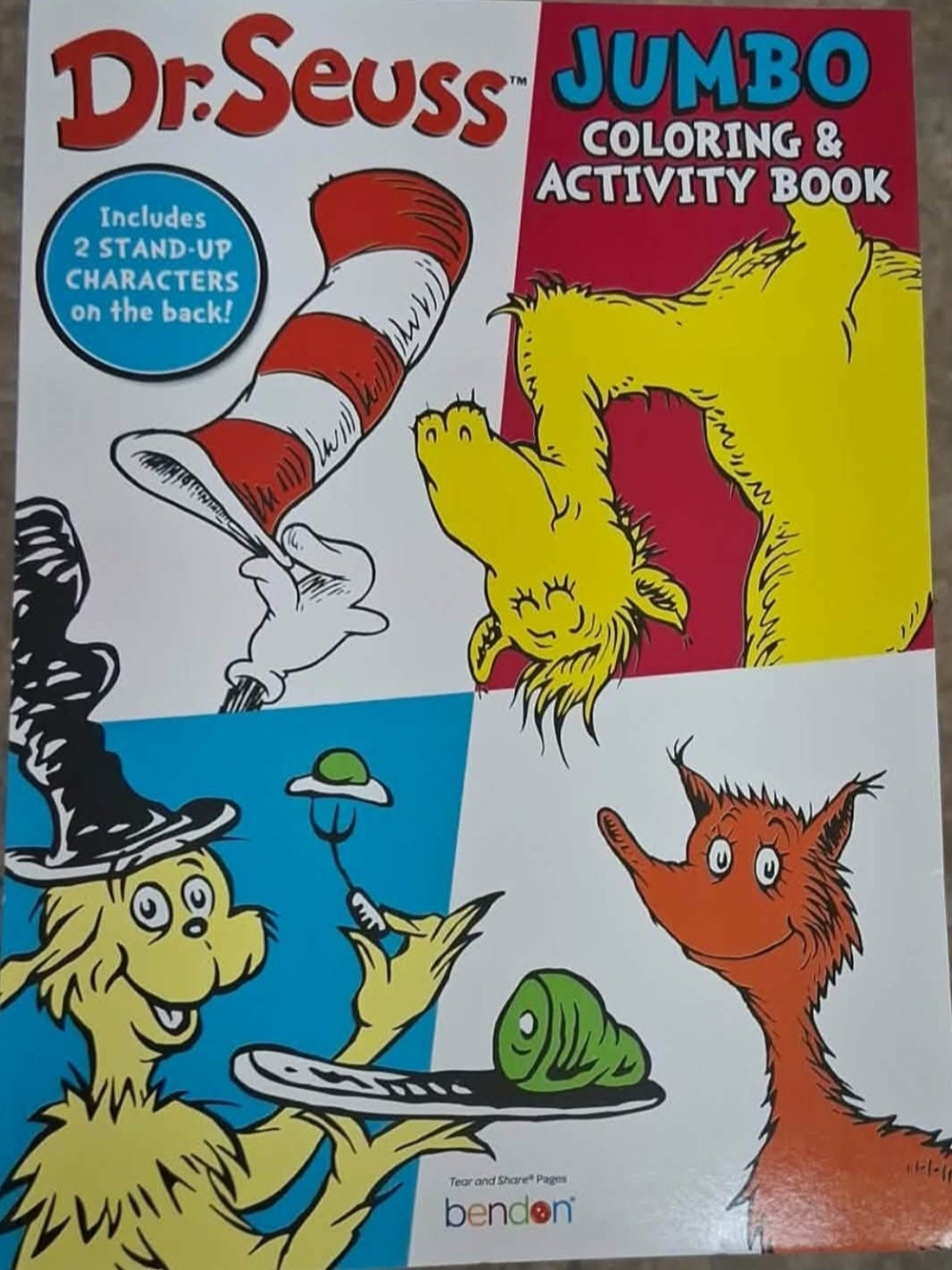 New Dr. Seuss Coloring & Activity Book